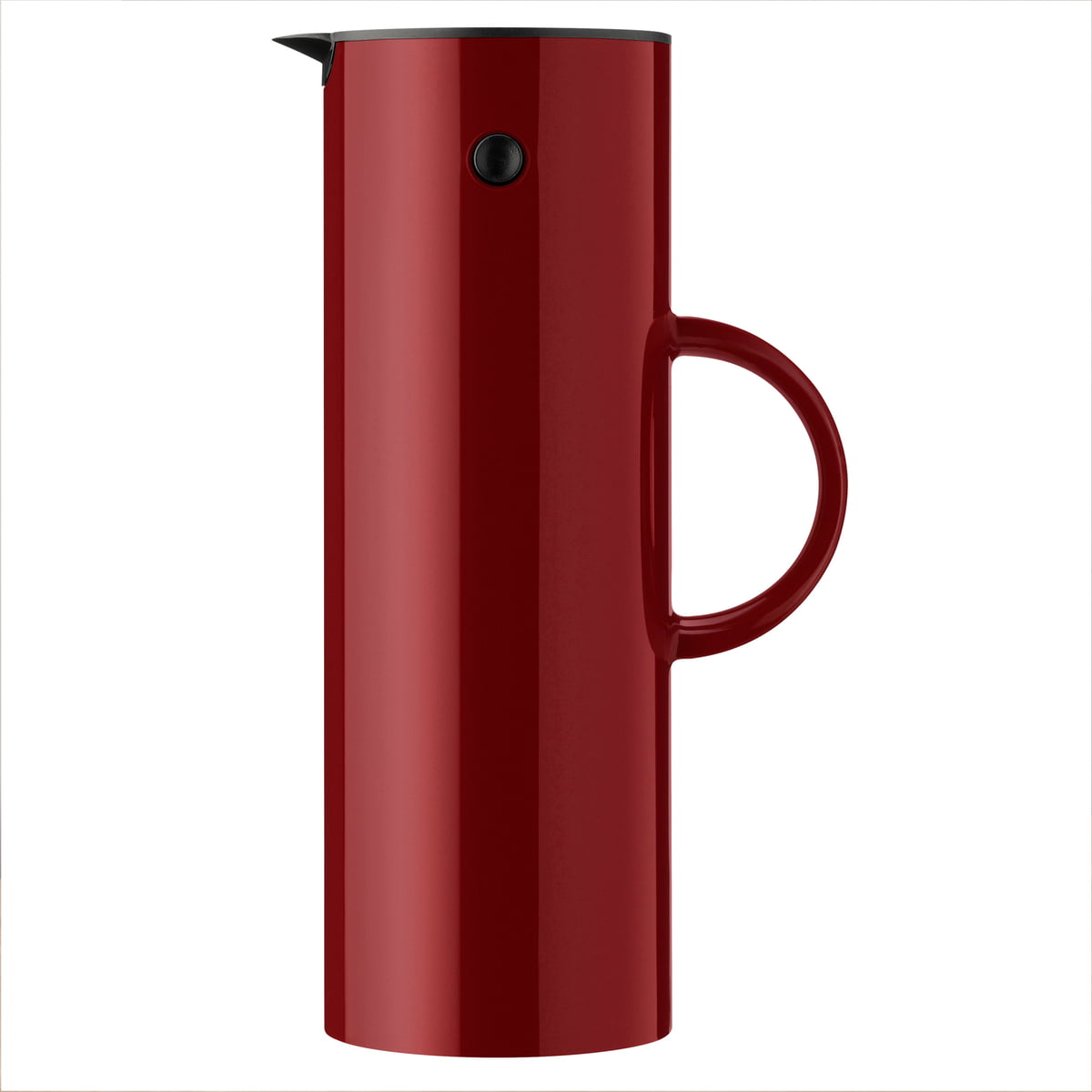 Термокувшин 1 л бордовый Classics EM 77 Stelton | https://grandposuda.com.ua