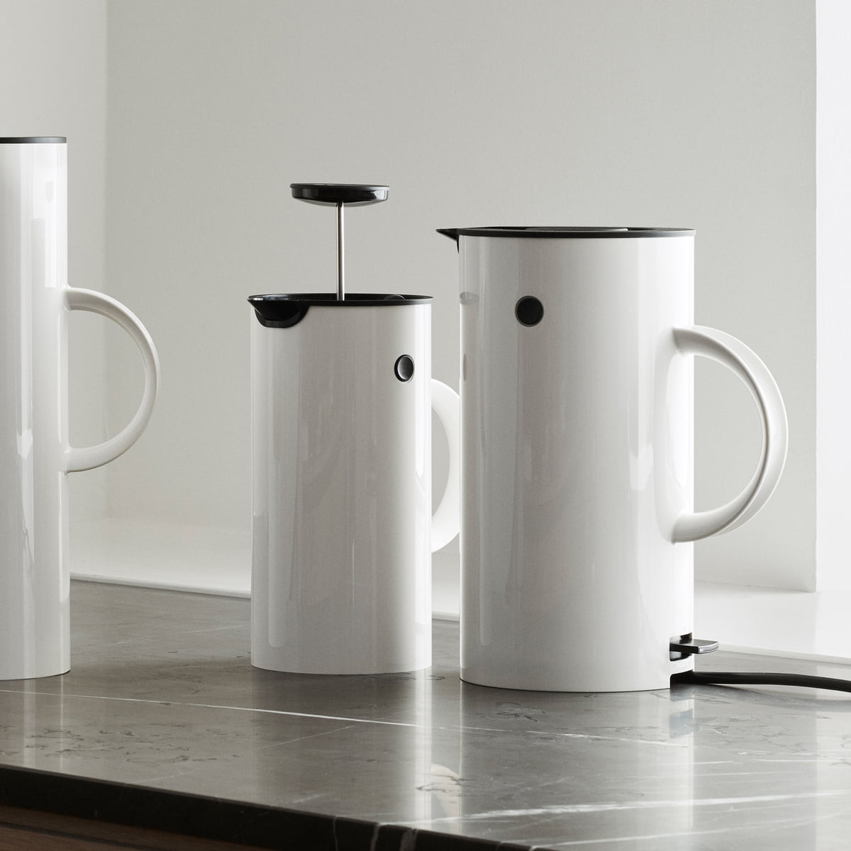 Електрочайник 1,5 л чорний EM 77 Stelton | https://grandposuda.com.ua