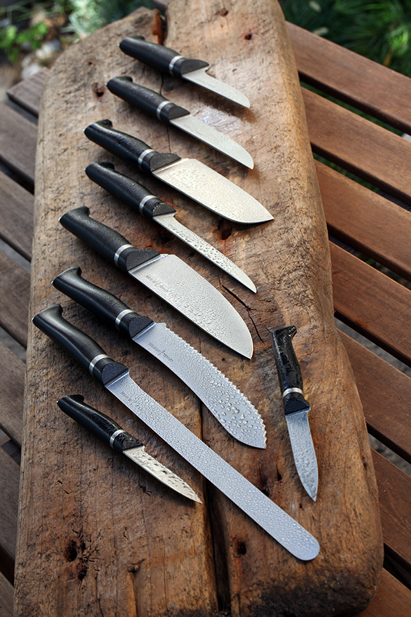 Opinel Нож кухонный 10 см металлик/черный Intempora | https://grandposuda.com.ua
