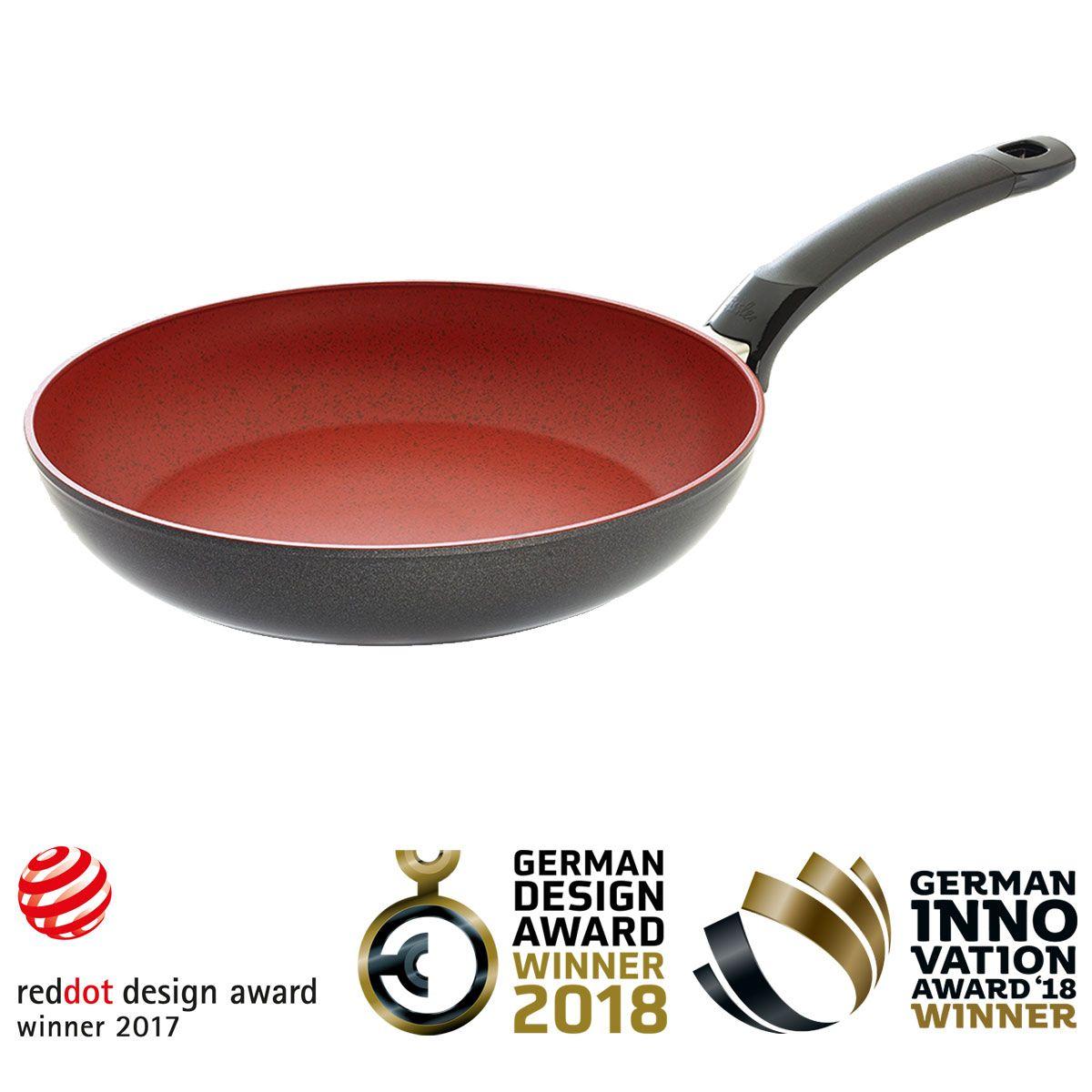 Fissler Сковорода червона 24 см ° SensoRed | https://grandposuda.com.ua