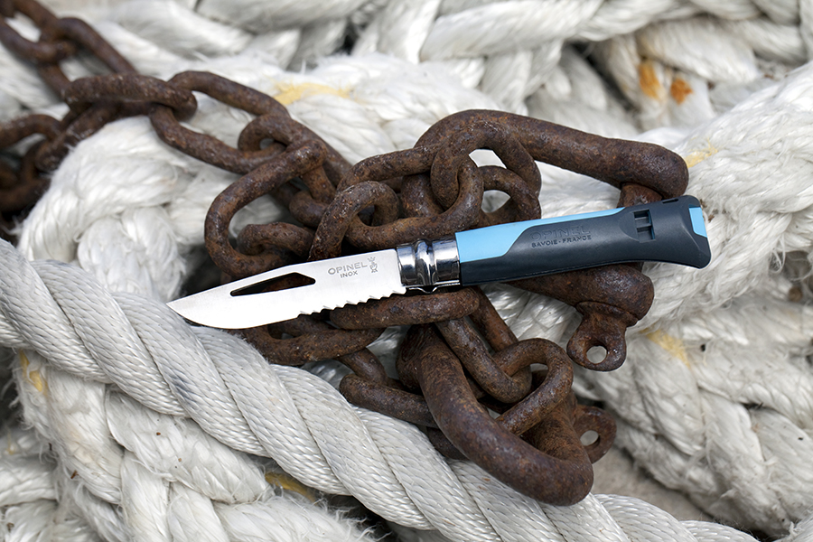 Opinel Ніж складаний 8,5 см блакитний Outdoor | https://grandposuda.com.ua