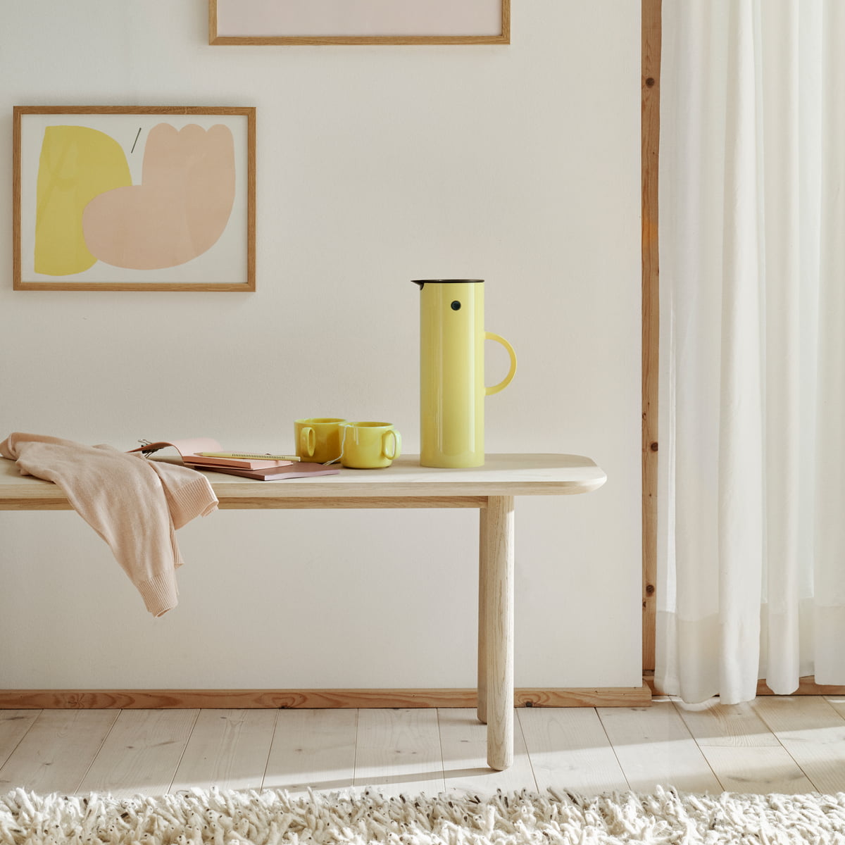 Термокувшин 1 л оранжевый EM 77 Stelton | https://grandposuda.com.ua