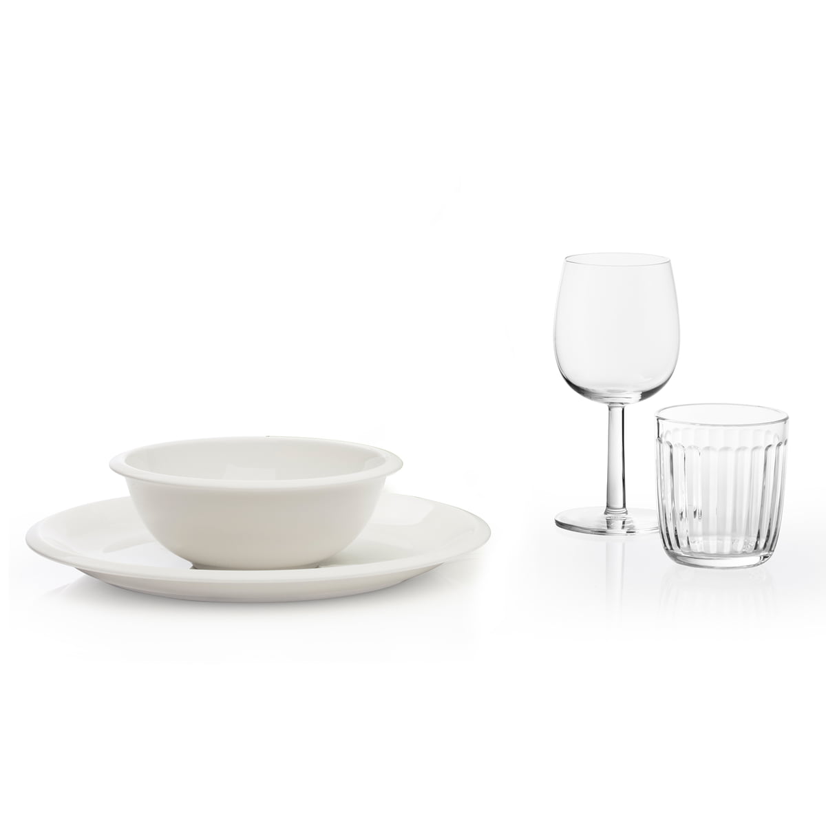 Iittala Келихи для білого вина 280 мл прозорі 2 предмета Raami | https://grandposuda.com.ua