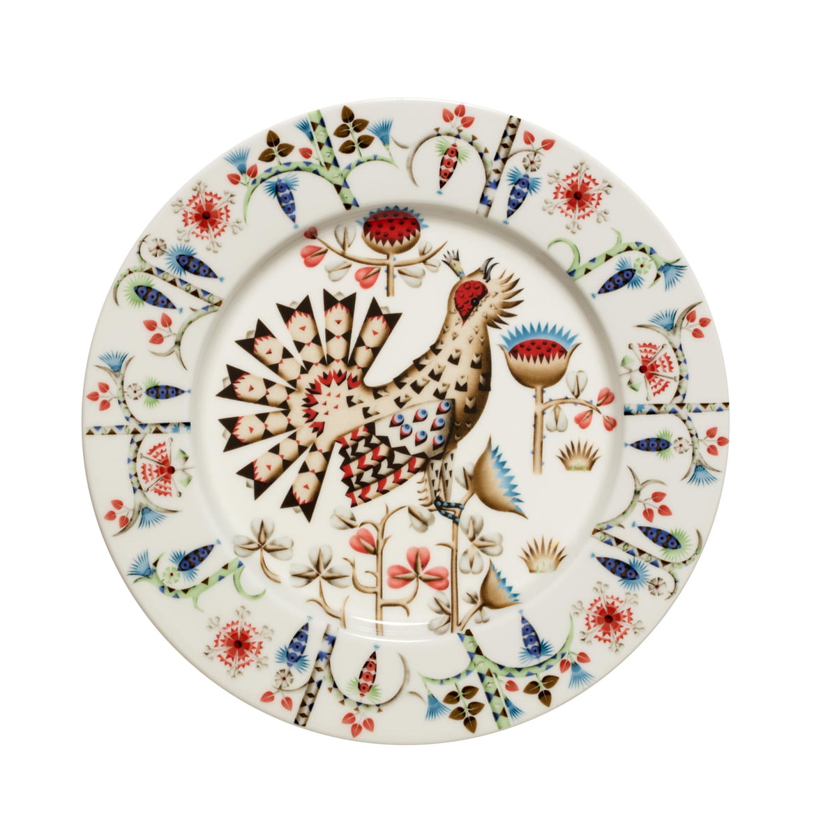 Iittala Тарілка Ø 22 см різнобарвна Siimes Taika | https://grandposuda.com.ua