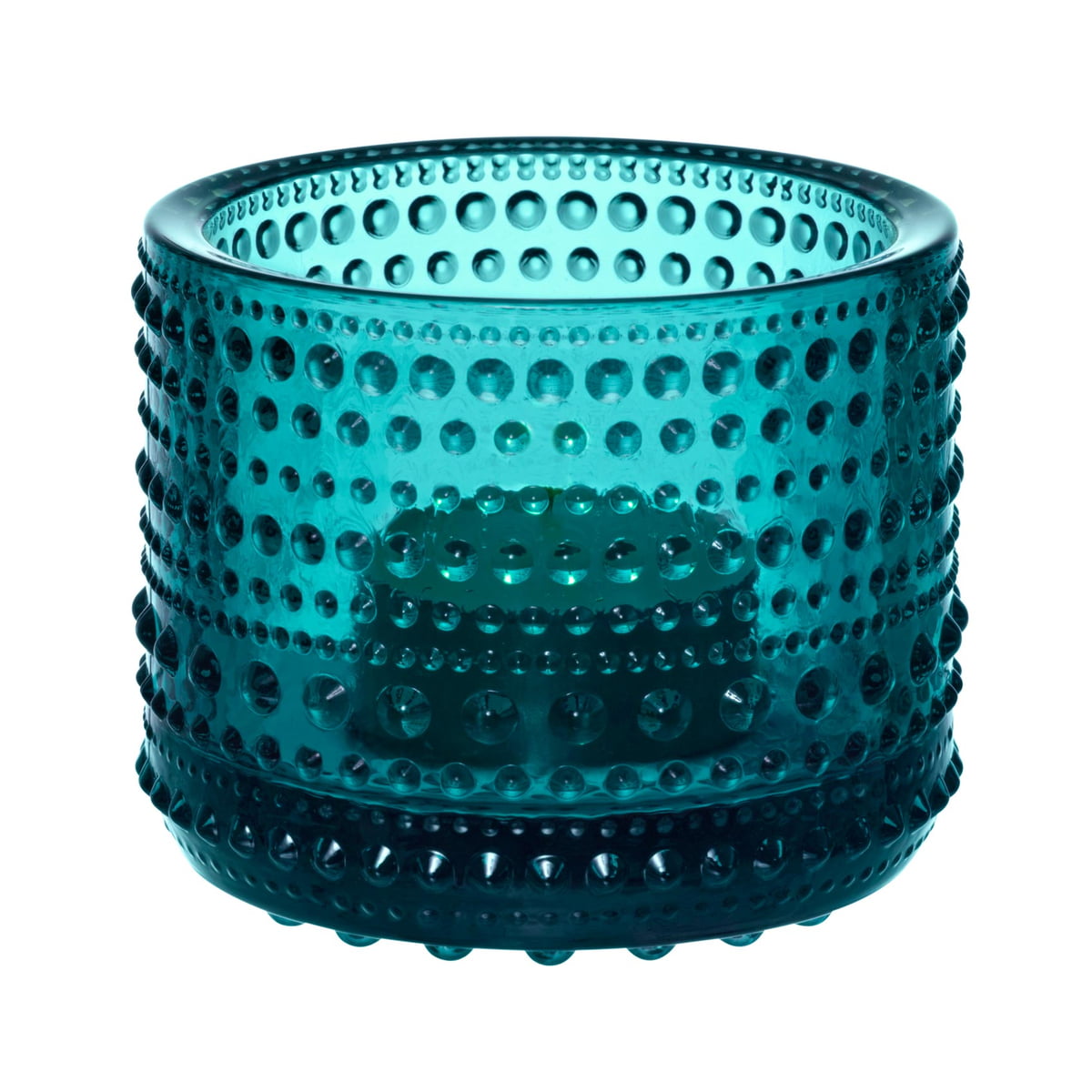 Iittala Підсвічник 6,4х7,7 см морська хвиля Kastehelmi | https://grandposuda.com.ua