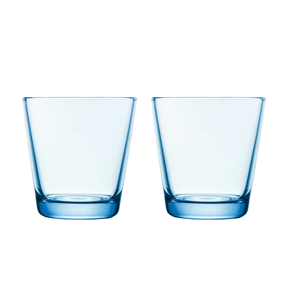Iittala Склянки 210 мл світло-блакитні 2 предмета Kartio | https://grandposuda.com.ua