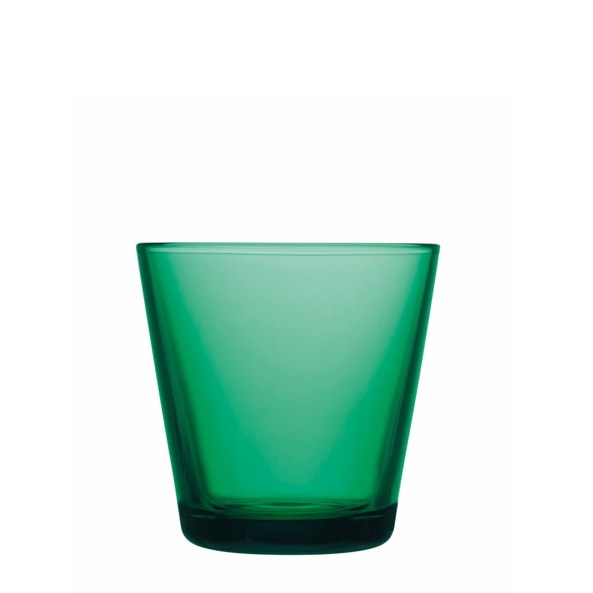 Iittala Склянки 210 мл смарагдово-зелені 2 предмета Kartio | https://grandposuda.com.ua