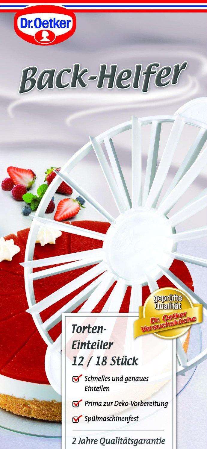 Dr. Oetker Делитель для торта на 12/18 частей Back - Helfer | https://grandposuda.com.ua