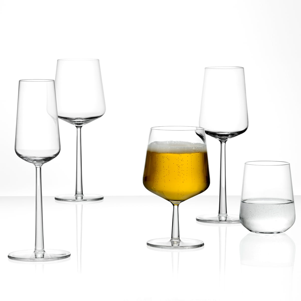 Iittala Келихи для пива 480 мл прозорі 2 предмета Essence | https://grandposuda.com.ua