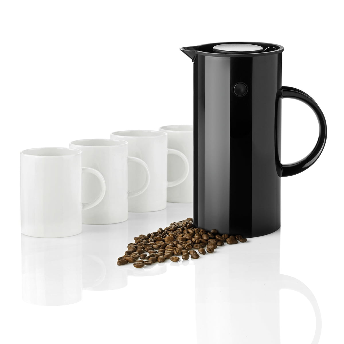 Френч-прес 1 л блакитний EM Stelton | https://grandposuda.com.ua