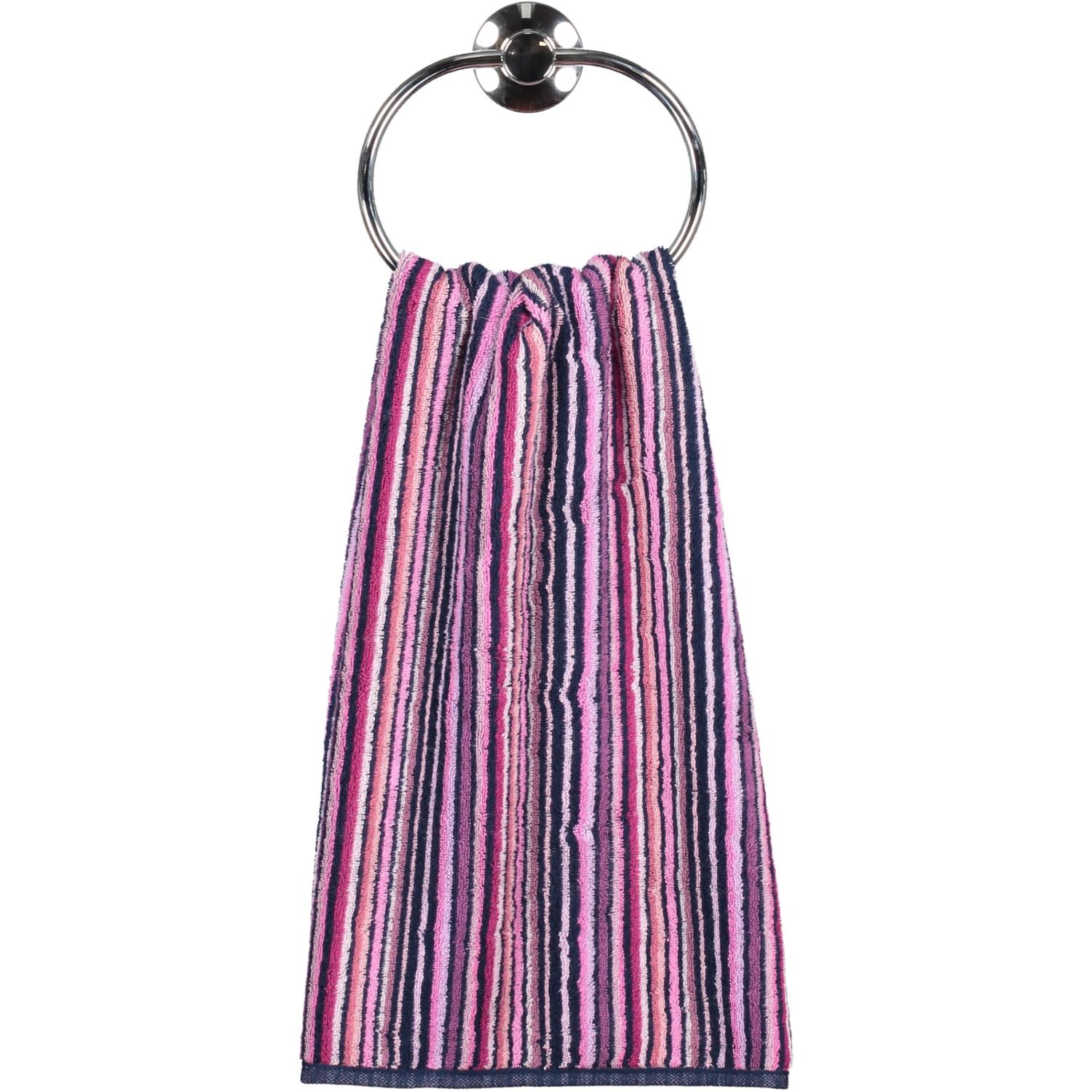 Полотенце для рук 50 х 100 см Berry-multicolor Remake Stripes Cawo | https://grandposuda.com.ua