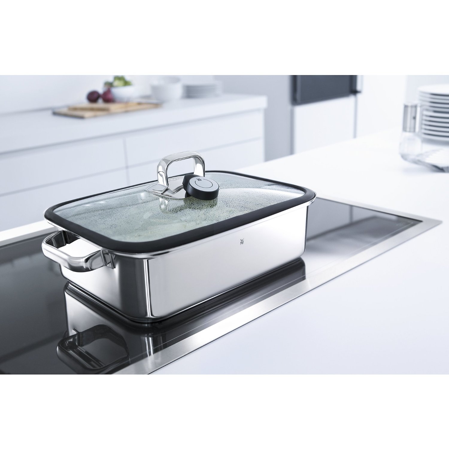 WMF Жаровня 35 х 21,5 см з парової кошиком + електронний датчик Compact Aroma Vitalis | https://grandposuda.com.ua