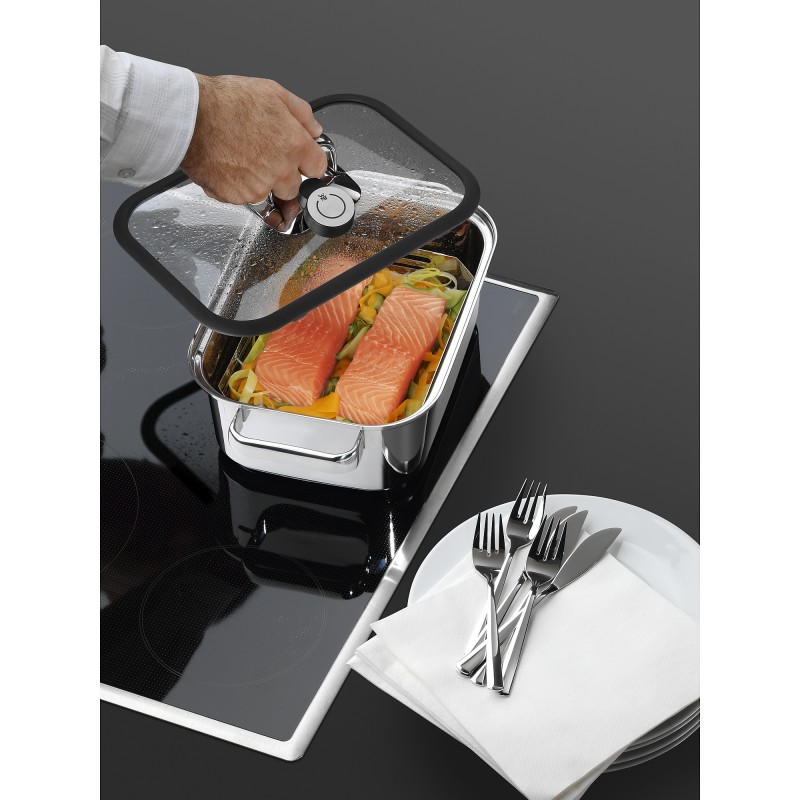 WMF Жаровня 35 х 21,5 см з парової кошиком + електронний датчик Compact Aroma Vitalis | https://grandposuda.com.ua