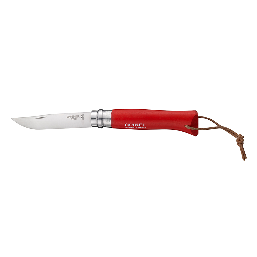 Opinel Ніж складаний 8 см червоний Origins | https://grandposuda.com.ua