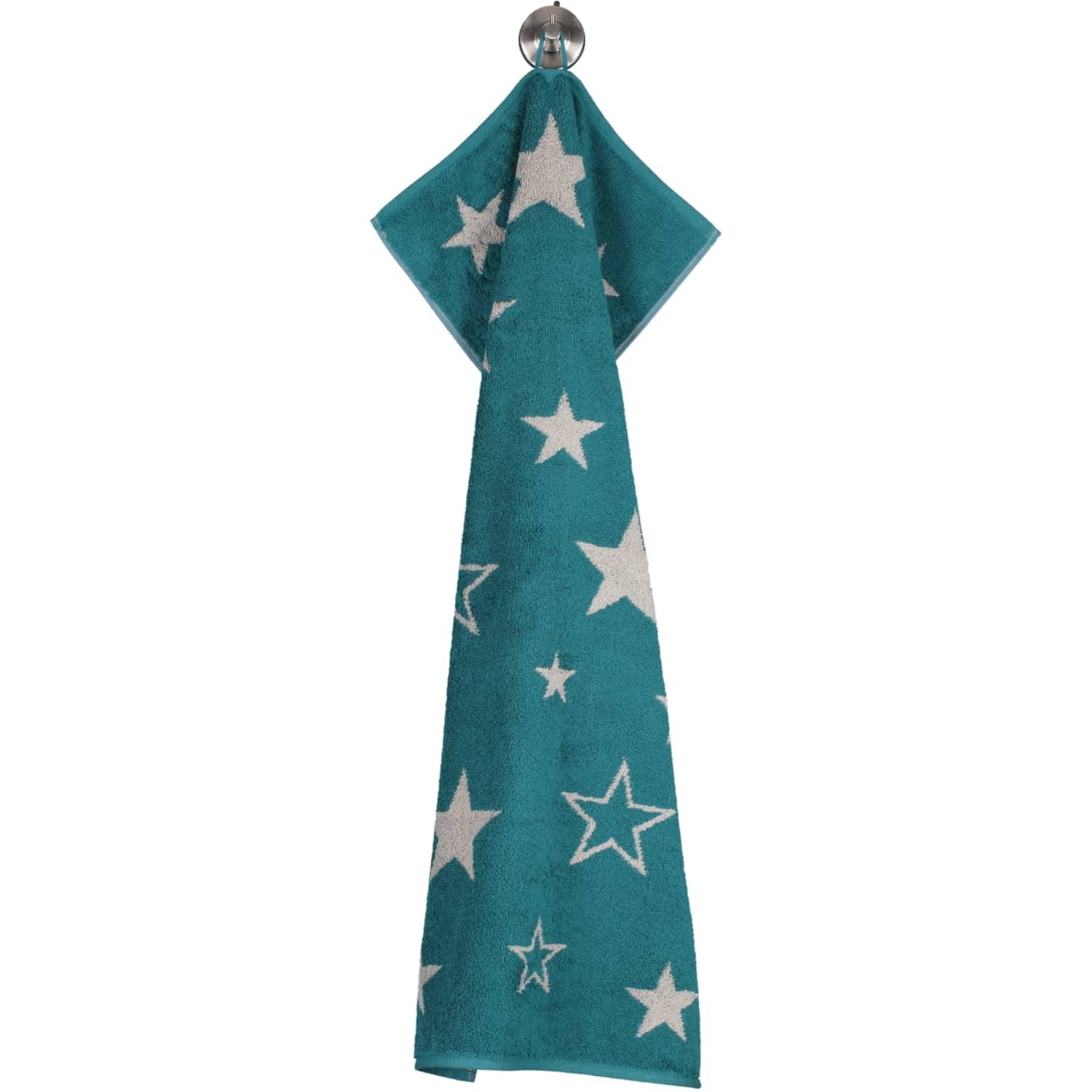 Рушник для рук 50 х 100 см Smaragd Stars Christmas Edition Cawo | https://grandposuda.com.ua