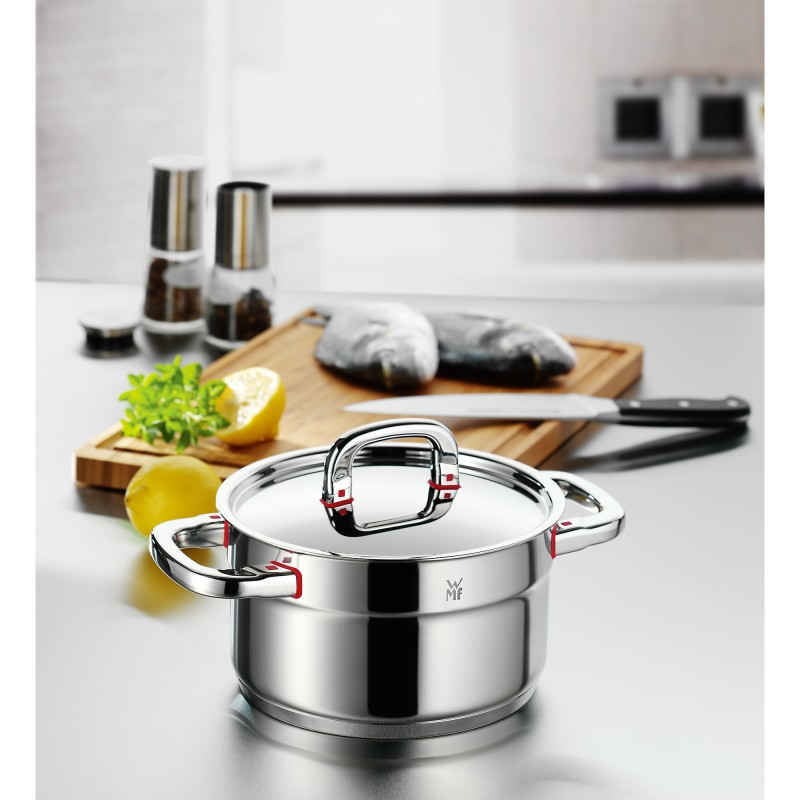 WMF Кастрюля 20 см, глубокая Premium One | https://grandposuda.com.ua