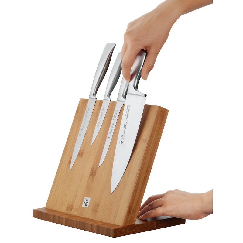 WMF Подставка для ножей, бамбук Gourmet | https://grandposuda.com.ua