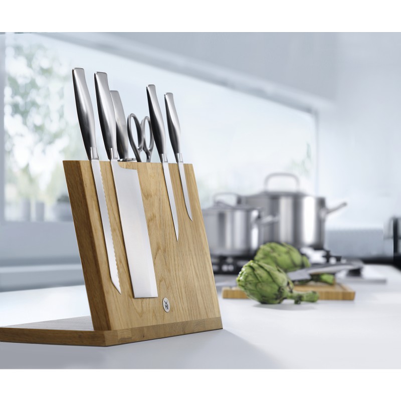 WMF Подставка для ножей с разделочной доской, 2 предмета Gourmet | https://grandposuda.com.ua