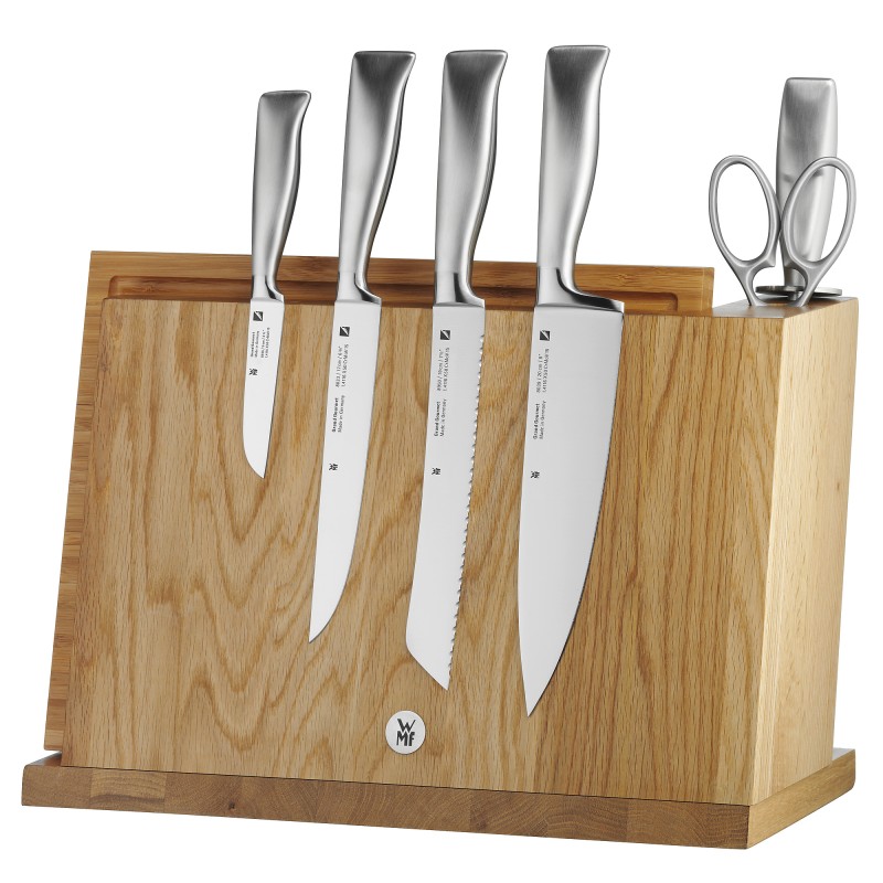 WMF Подставка для ножей с разделочной доской, 2 предмета Gourmet | https://grandposuda.com.ua