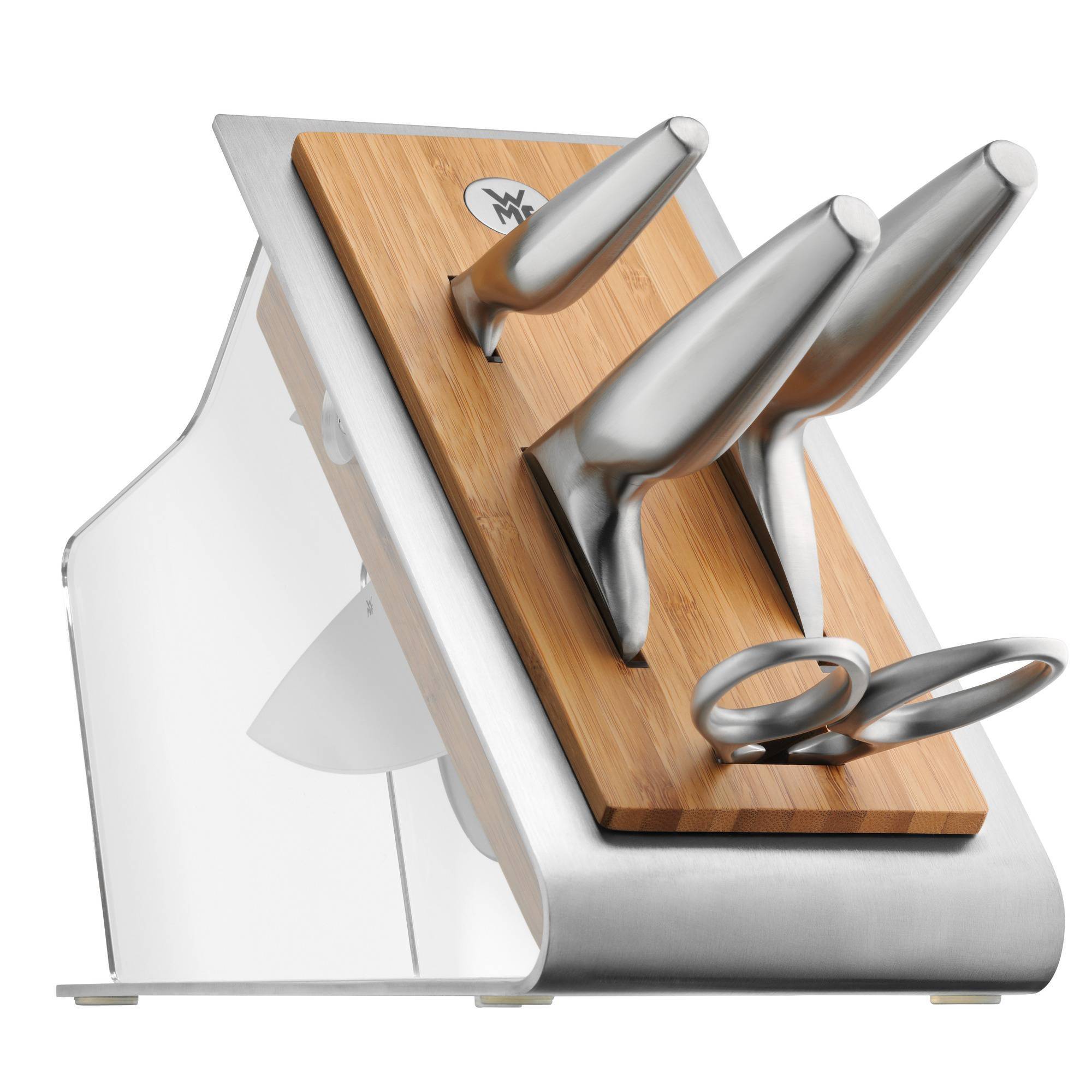 WMF Набор ножей с подставкой 5 предметов Chef`s Edition WMF Набор ножей с подставкой 5 предметов Chef`s Edition | https://grandposuda.com.ua