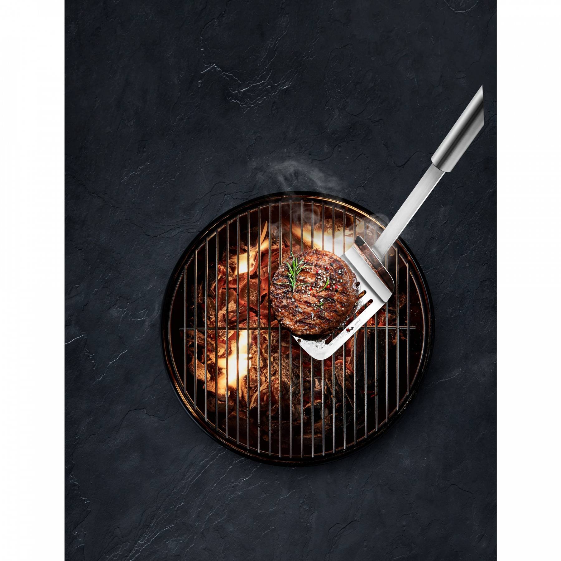 WMF Лопатка для гриля 44 см, нержавіюча сталь BBQ | https://grandposuda.com.ua
