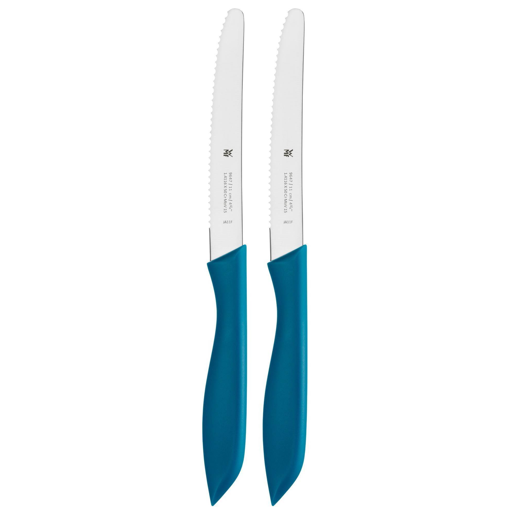 WMF Набор столовых ножей 23 см 2 предмета синих Snack Knives | https://grandposuda.com.ua