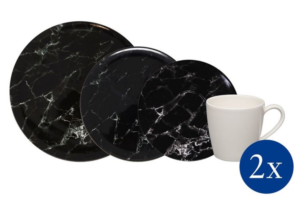 Villeroy & Boch Набор столовой посуды 8 предметов Marmory Villeroy & Boch Набор столовой посуды 8 предметов Marmory | https://grandposuda.com.ua