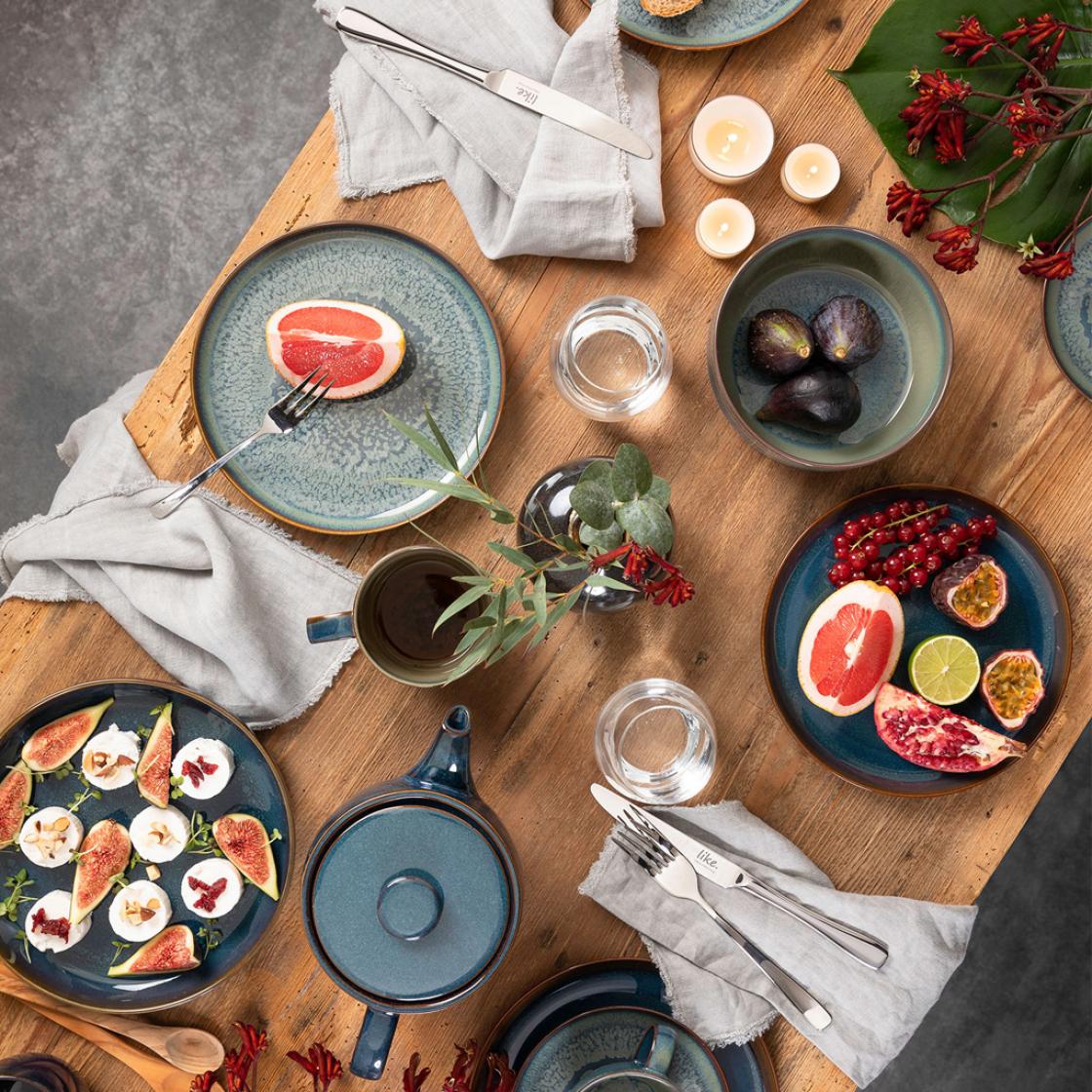 Villeroy & Boch Чашка для кави 250 мл, сіро-синя Crafted | https://grandposuda.com.ua