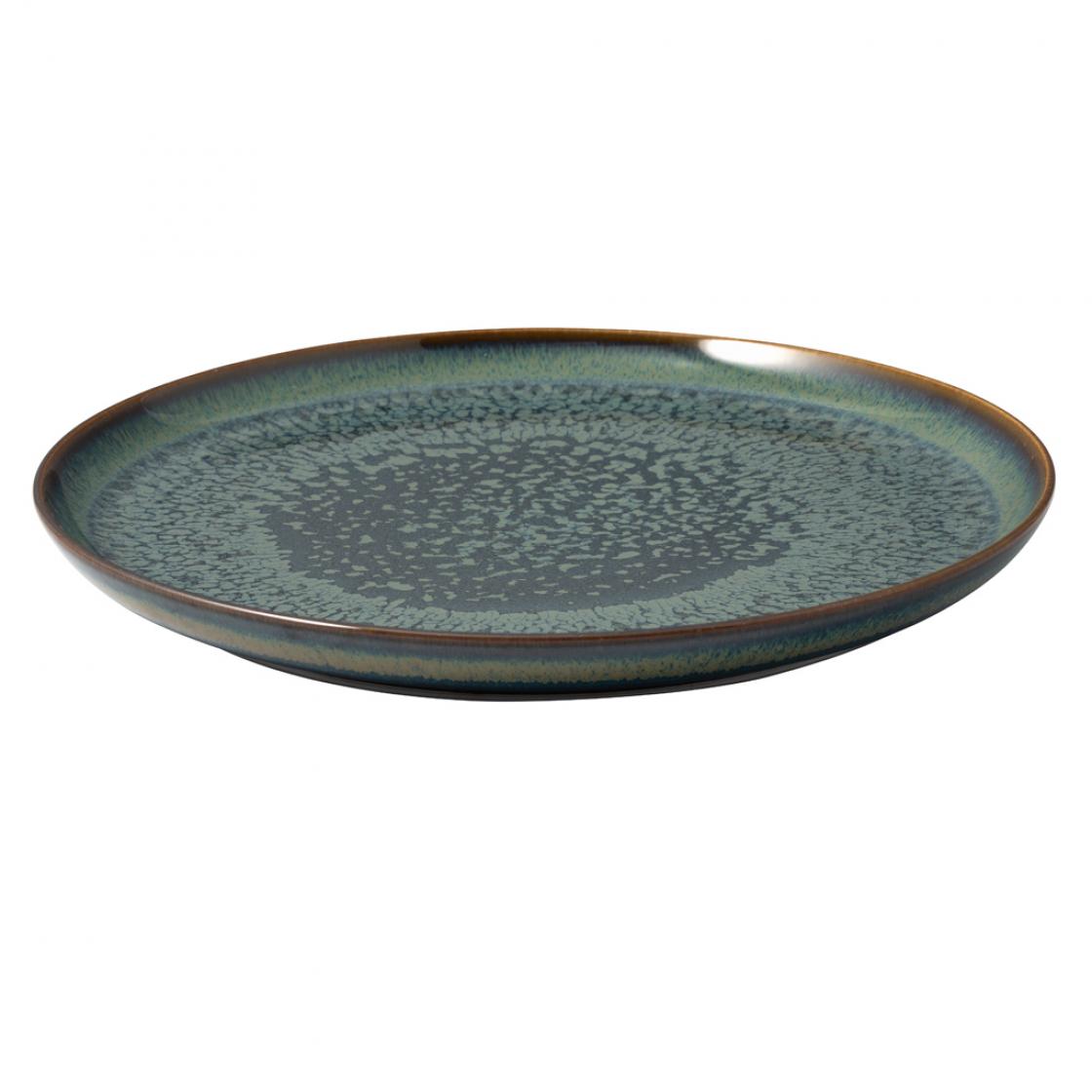 Villeroy & Boch Тарелка для завтрака 21 см, серо-синяя Crafted | https://grandposuda.com.ua