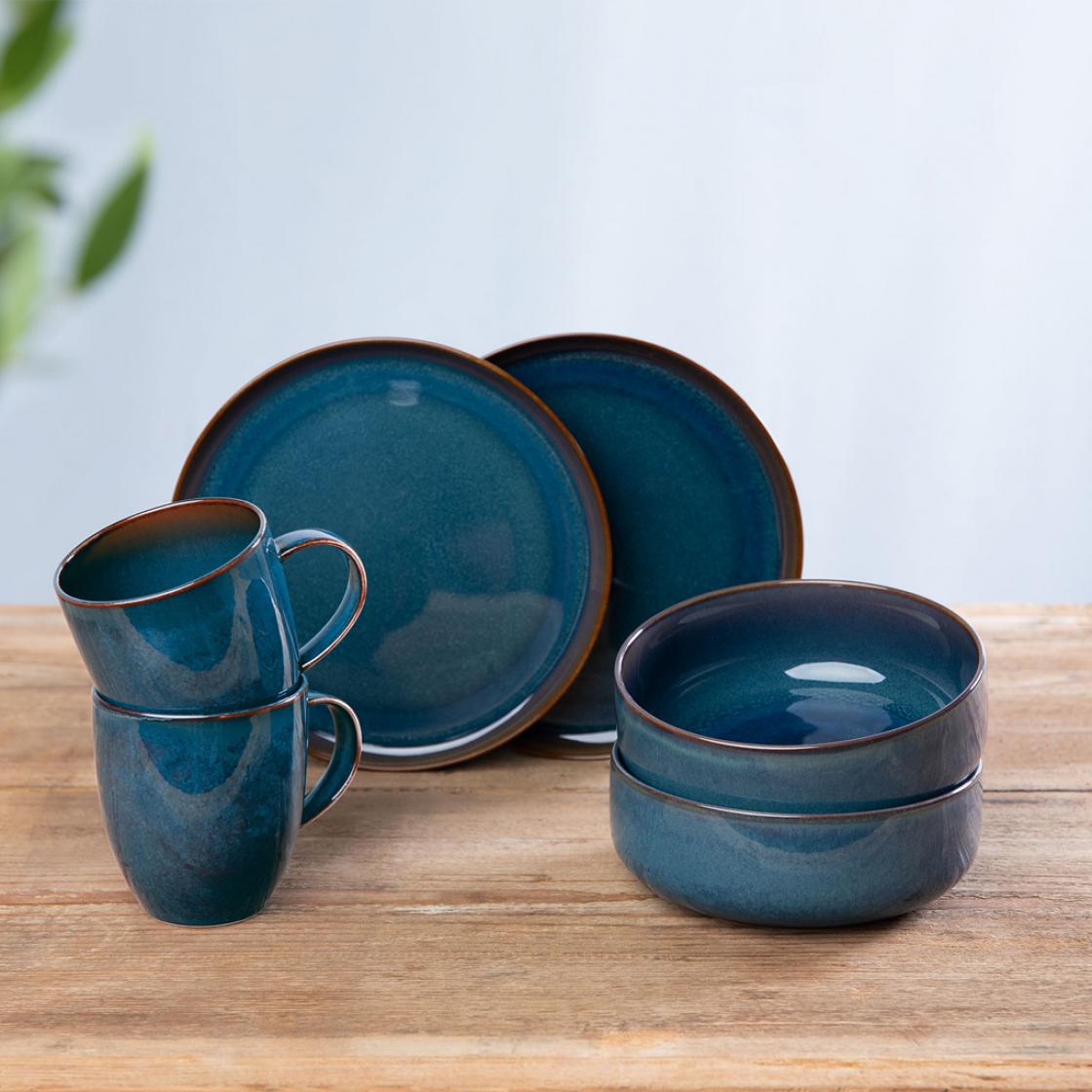 Villeroy & Boch Кружка з ручкою 350 мл, темно-синя Denim Crafted | https://grandposuda.com.ua