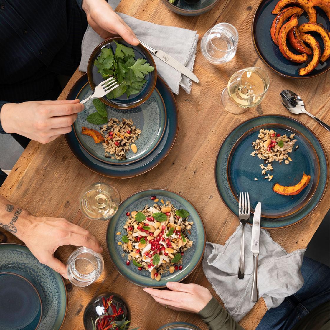 Villeroy & Boch Кружка з ручкою 350 мл, темно-синя Denim Crafted | https://grandposuda.com.ua