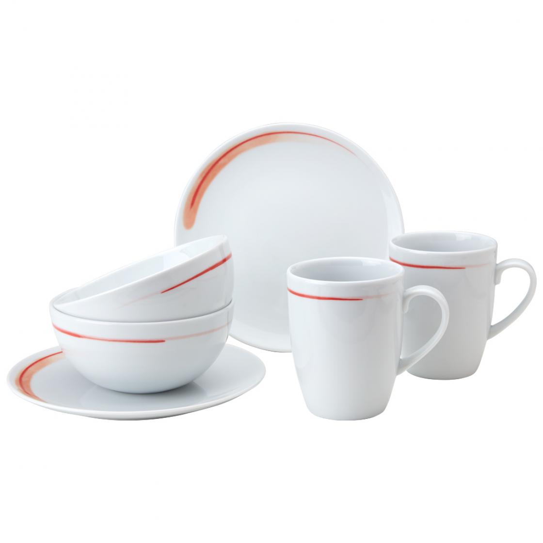 Villeroy & Boch Набор посуды для завтрака Fresh Peach Vivo | https://grandposuda.com.ua