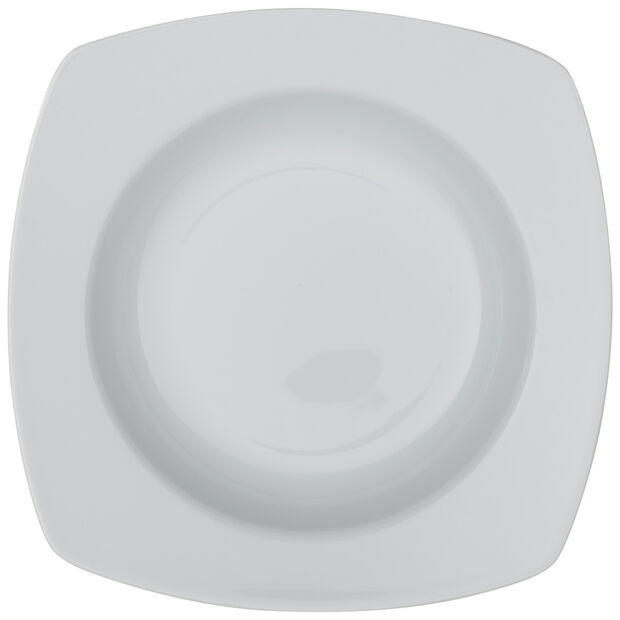 Villeroy & Boch Тарілка для супу квадратна 22х22 см біла Simply Fresh Vivo | https://grandposuda.com.ua
