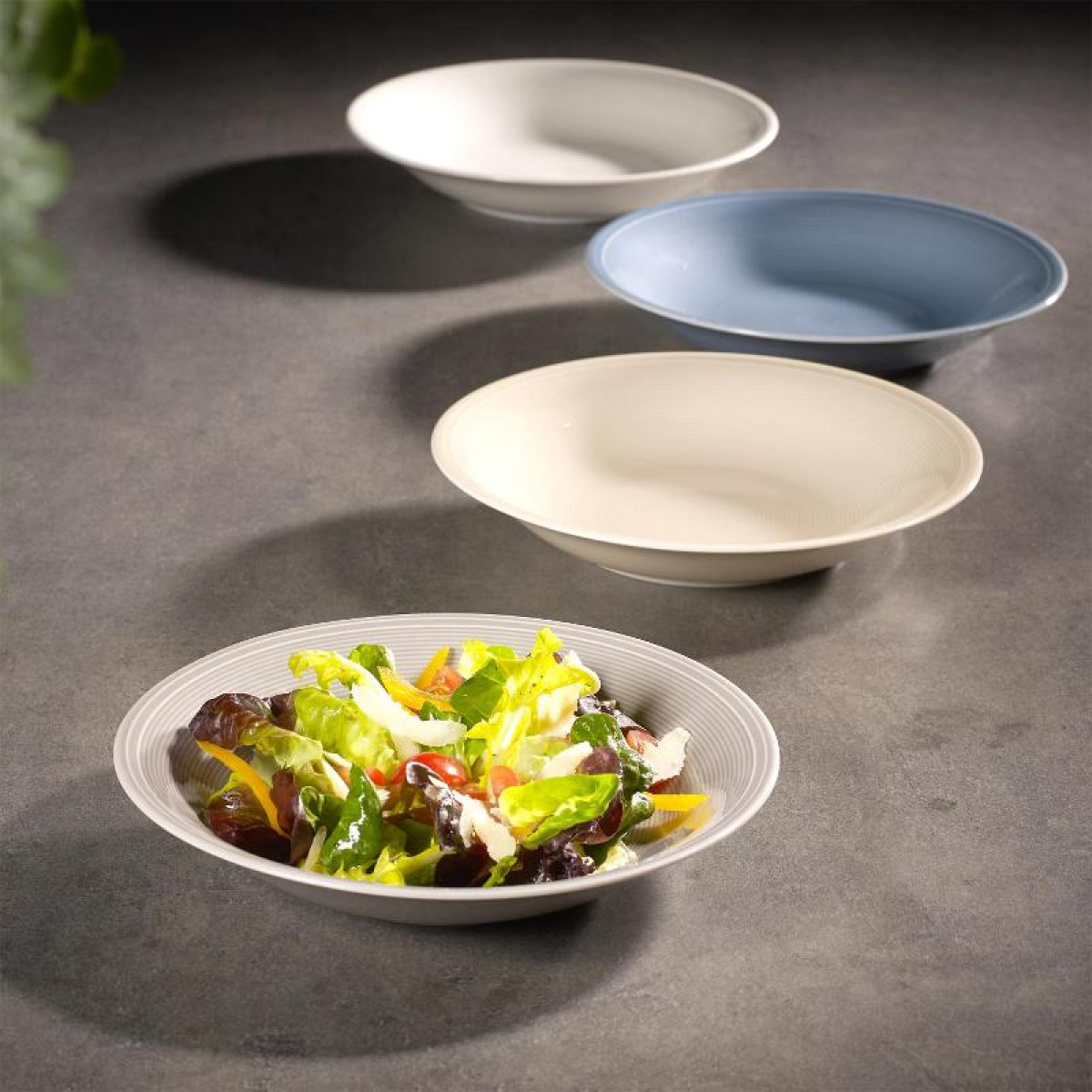 Villeroy & Boch Тарелка для супа 23,5 см, песочная Color Loop | https://grandposuda.com.ua