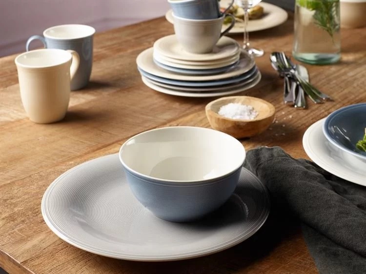 Villeroy & Boch Тарелка для завтрака 21,5 см, синяя Color Loop | https://grandposuda.com.ua