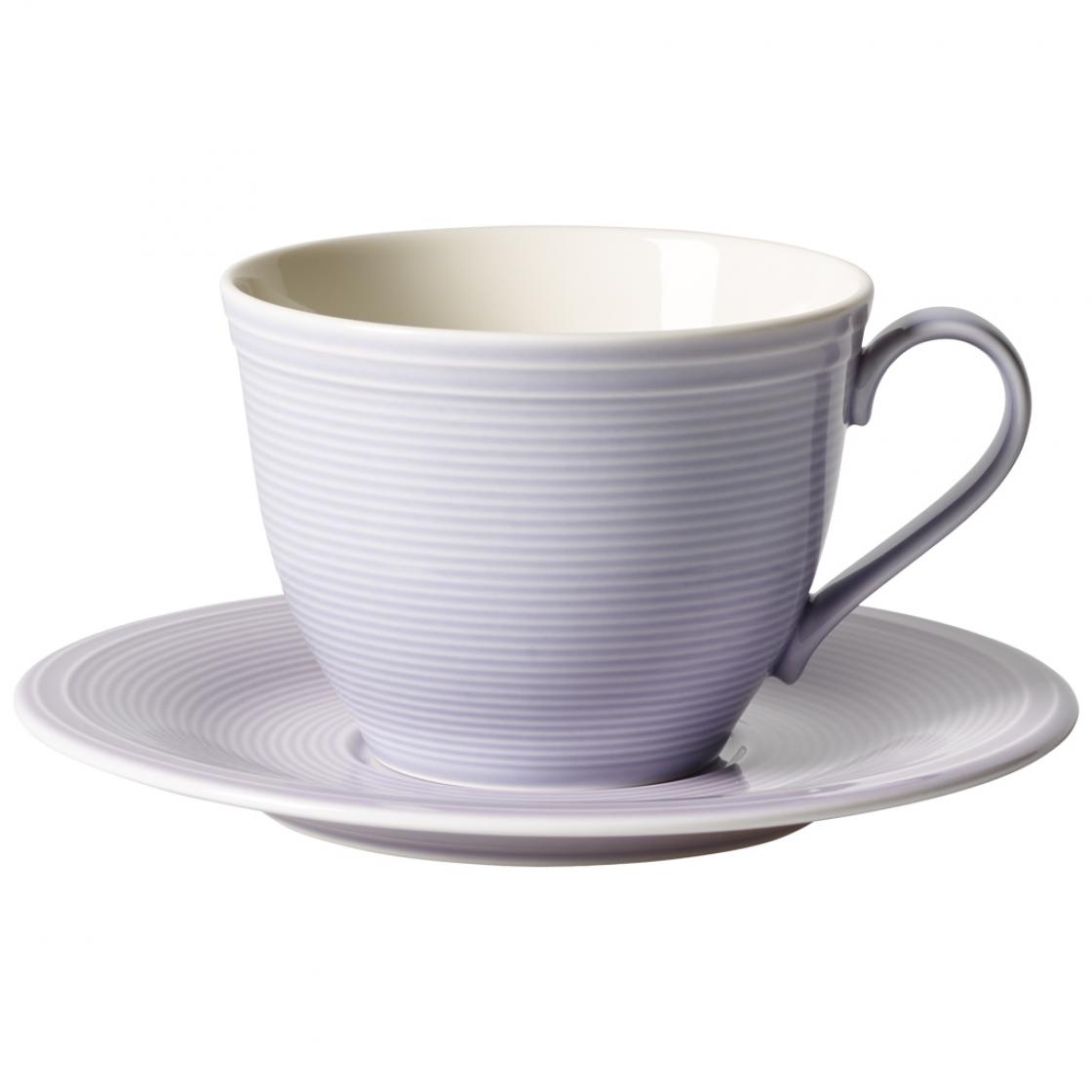 Villeroy & Boch Блюдце до чашки для кави 15,5 см Blueblossom Color Loop | https://grandposuda.com.ua
