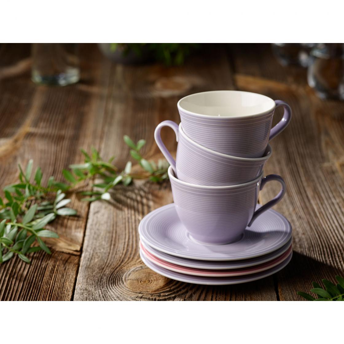 Villeroy & Boch Блюдце до чашки для кави 15,5 см Blueblossom Color Loop | https://grandposuda.com.ua