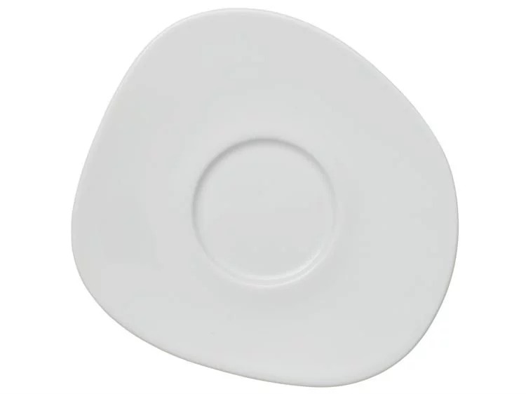 Villeroy & Boch Блюдце к чашке для кофе 17,5 см, белое Organic Villeroy & Boch Блюдце к чашке для кофе 17,5 см, белое Organic | https://grandposuda.com.ua