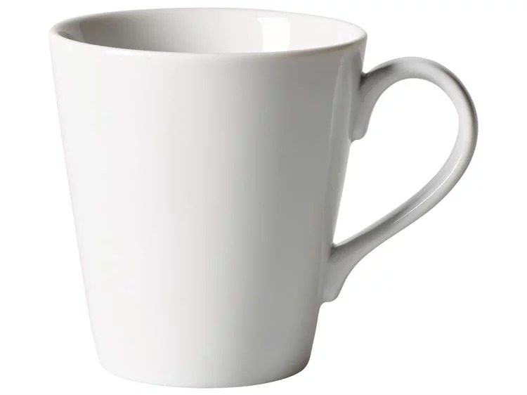 Villeroy & Boch Кружка з ручкою 350 мл, біла Organic | https://grandposuda.com.ua