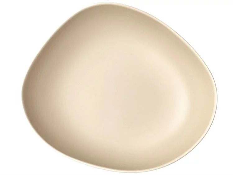 Villeroy & Boch Глубокая тарелка 20 см, песочная Organic | https://grandposuda.com.ua
