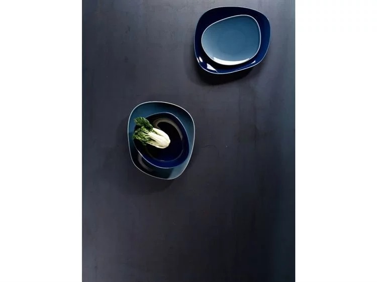 Villeroy & Boch Тарелка 30 см, темно-синяя Organic | https://grandposuda.com.ua