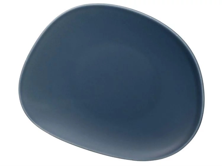 Villeroy & Boch Тарілка для сніданку 21 см, синя Organic Villeroy & Boch Тарілка для сніданку 21 см, синя Organic | https://grandposuda.com.ua