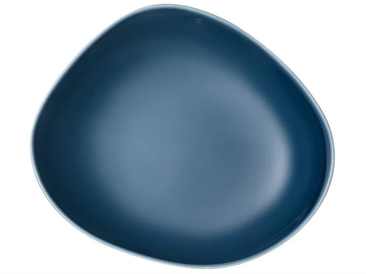 Villeroy & Boch Глибока тарілка 20 см, синя Organic | https://grandposuda.com.ua