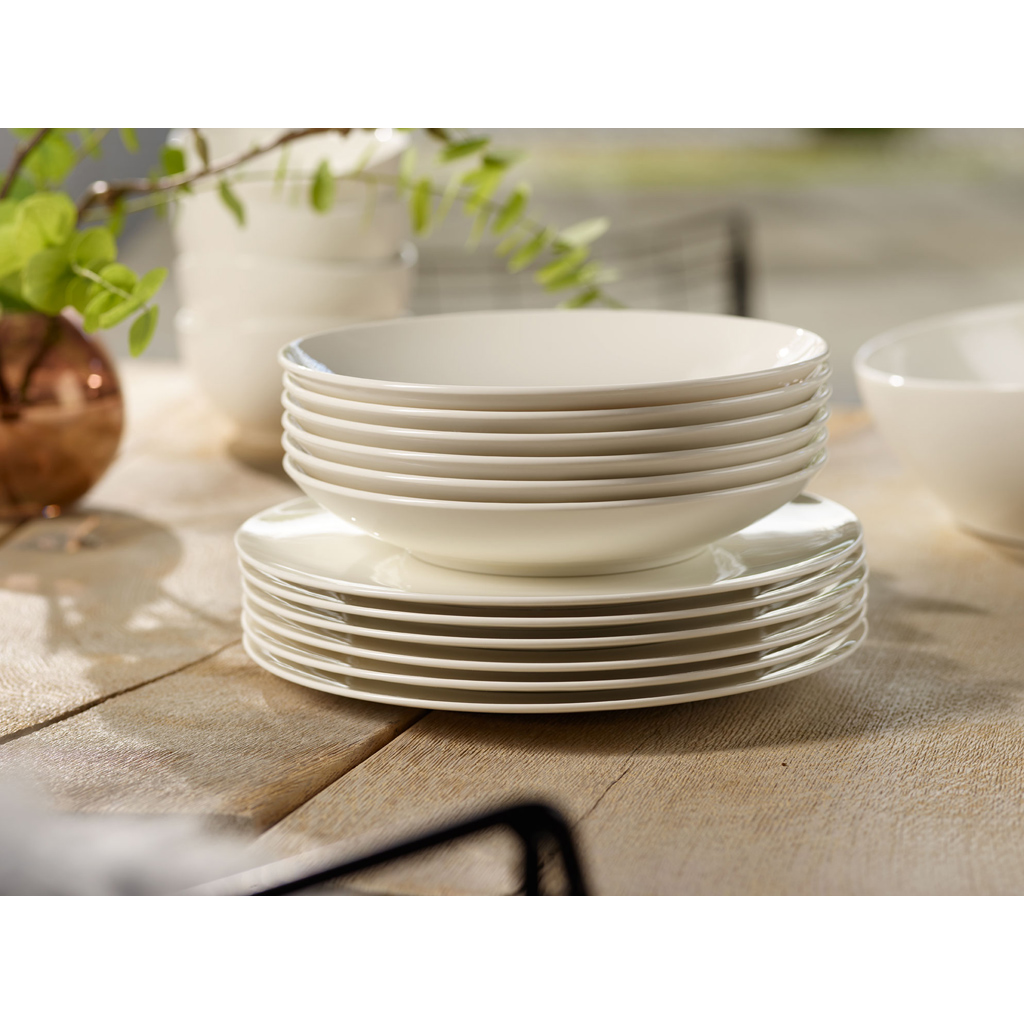 Villeroy & Boch Набір тарілок, 12 предметів, Voice Basic | https://grandposuda.com.ua