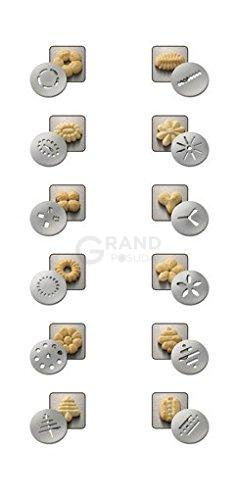 Dr. Oetker Кондитерський прес Back - Helfer з насадками - дисками для печива | https://grandposuda.com.ua