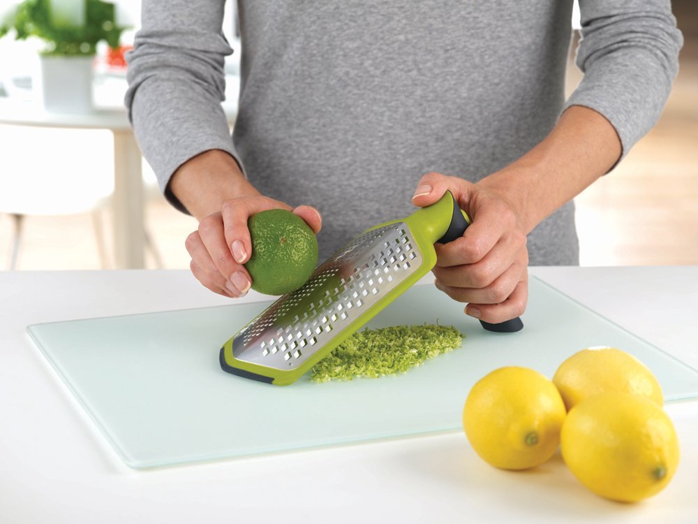 Joseph Joseph Терка средняя серо-зеленая Twist Grater | https://grandposuda.com.ua