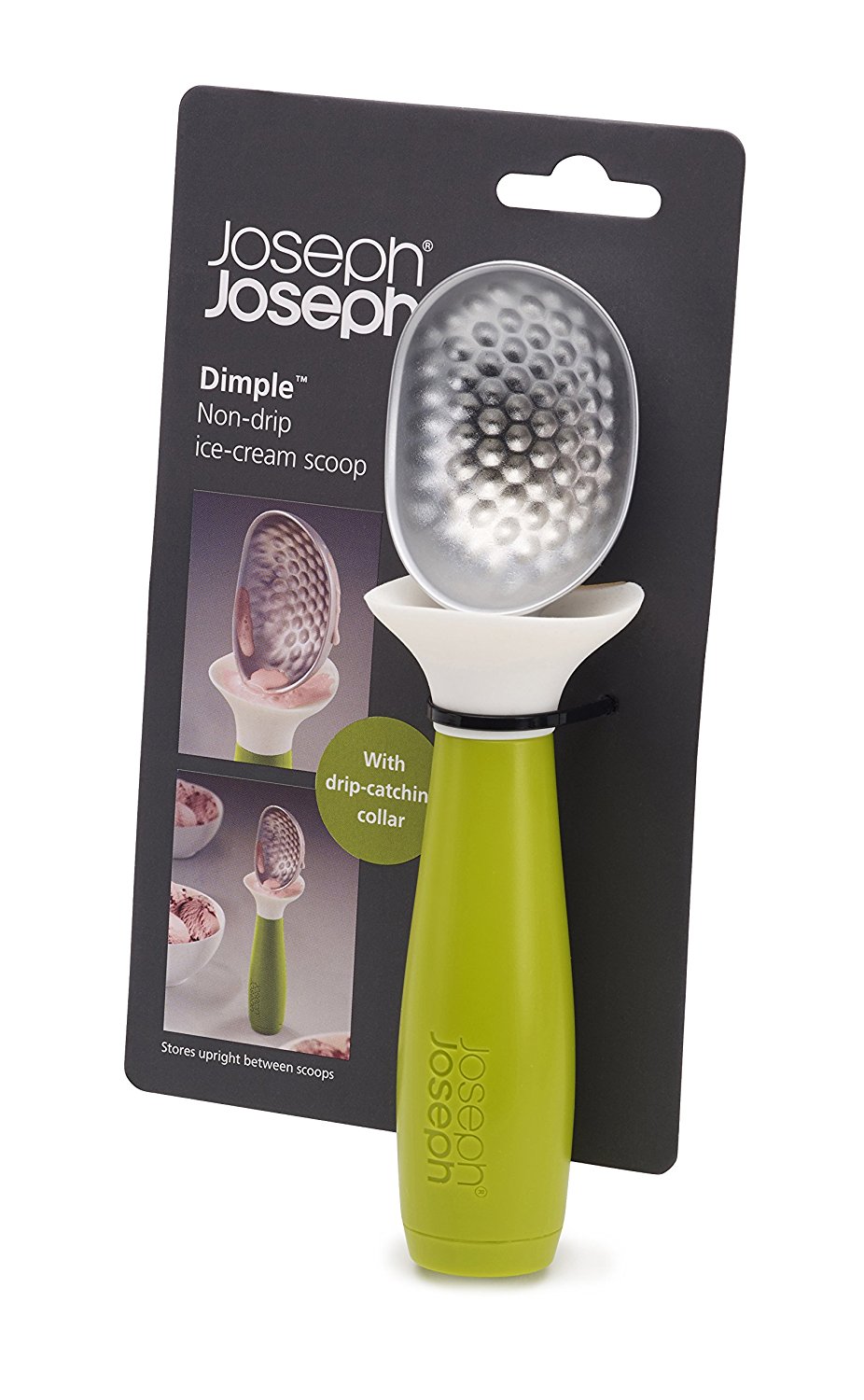 Joseph Joseph Ложка для морозива зелена Ice Cream Scoop | https://grandposuda.com.ua