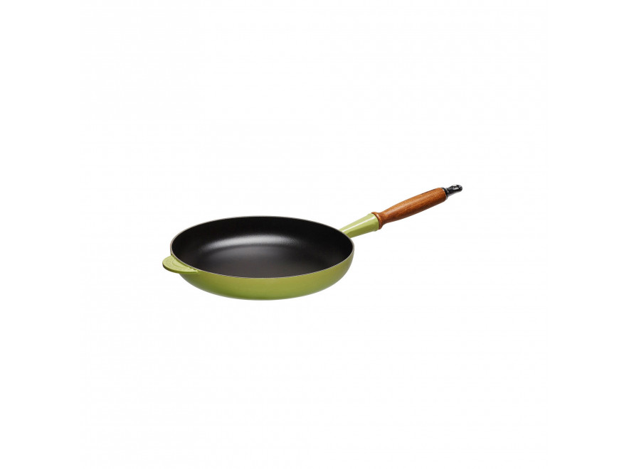 Le Creuset Сковорода 28 см с деревянной ручкой, Palm Le Creuset Сковорода 28 см с деревянной ручкой, Palm | https://grandposuda.com.ua