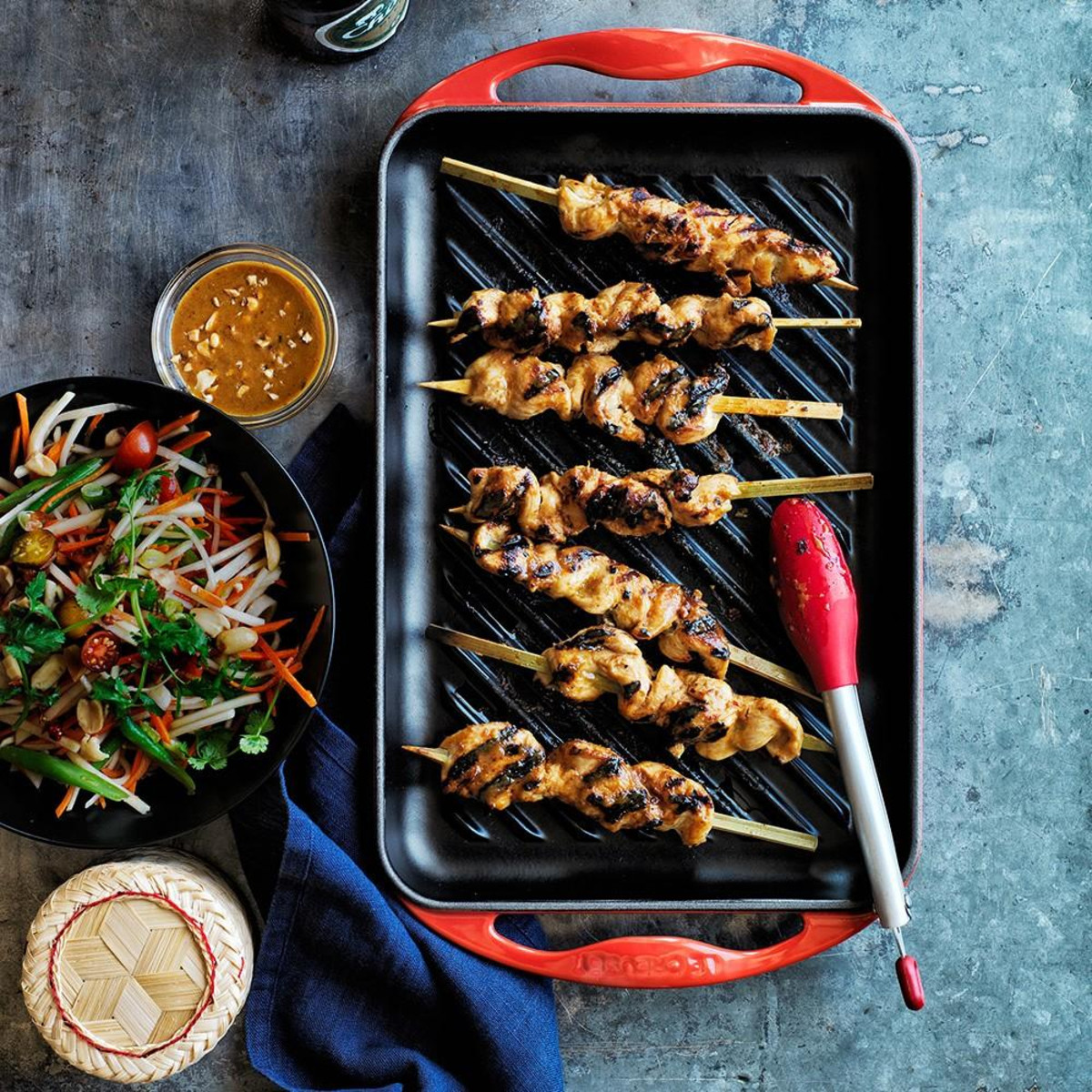 Le Creuset Сковорода-гриль 26 см | https://grandposuda.com.ua