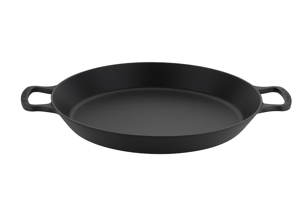 Le Creuset Сковорода для паэльи 34 см, черный | https://grandposuda.com.ua